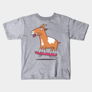 Goat Skater Kids T-Shirt